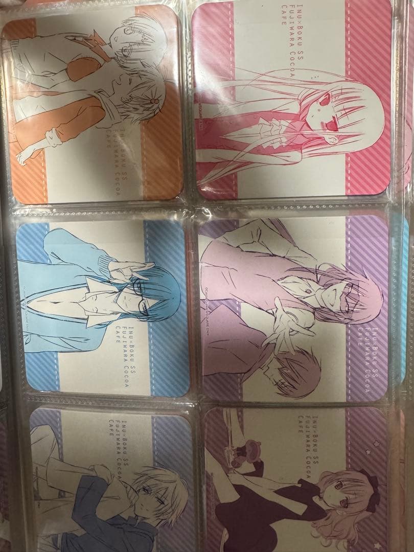 【貴重】妖狐×僕SS カフェ コースター　セミコンプ　51枚セット