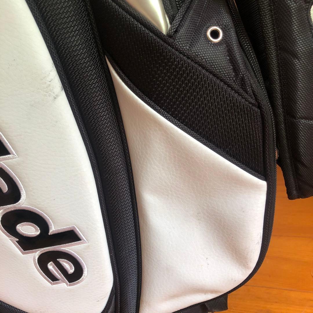 TaylorMadeテーラーメイド キャディバック ホワイト フードなし
