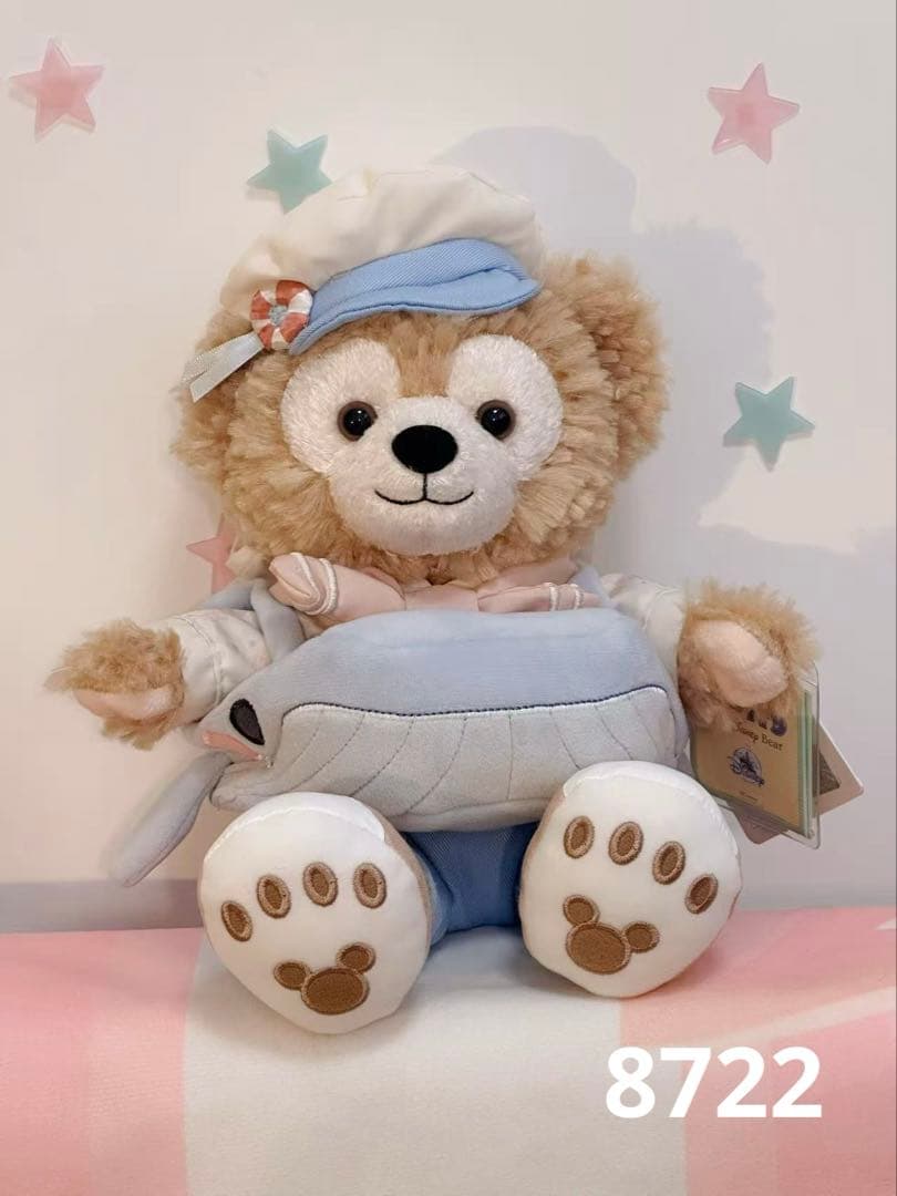 専用④上海ディズニー　サマー　クッキーアン　ぬいぐるみSSサイズ5204