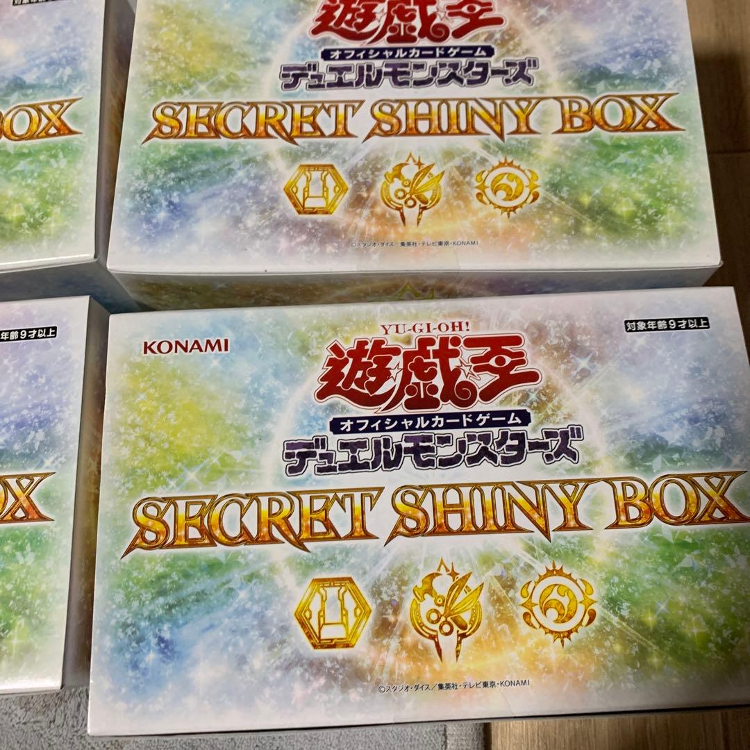 遊戯王OCG SECRET SHINY BOX 6個セット ヒスコレ1ボックス