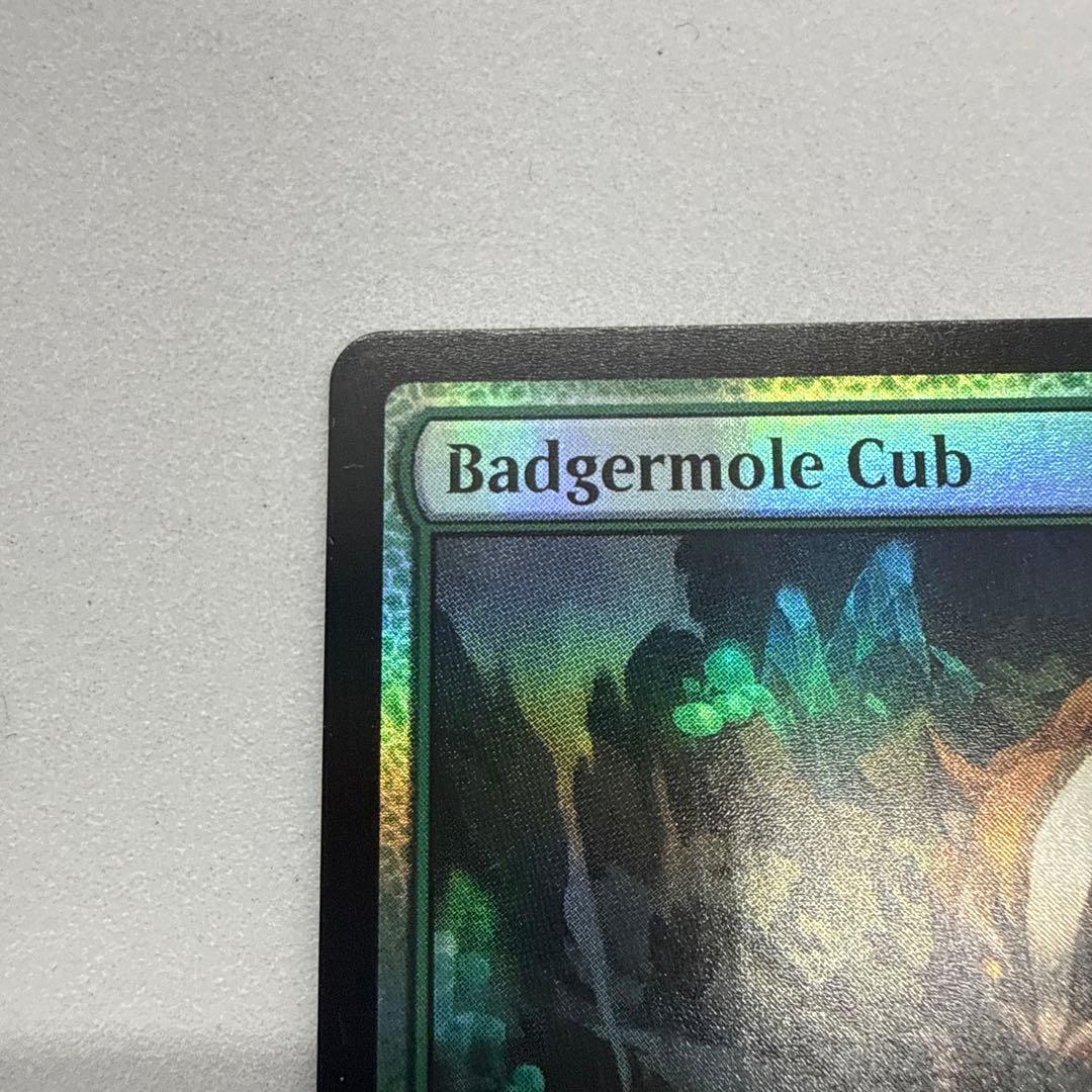 MTG アナグマモグラの仔 / Badgermole Cub 英語版foil