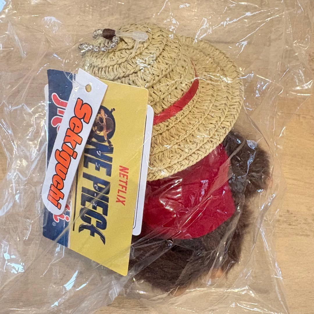 ルフィ モンチッチ ×ONEPIECE Netflix ぬいぐるみ キーチェーン