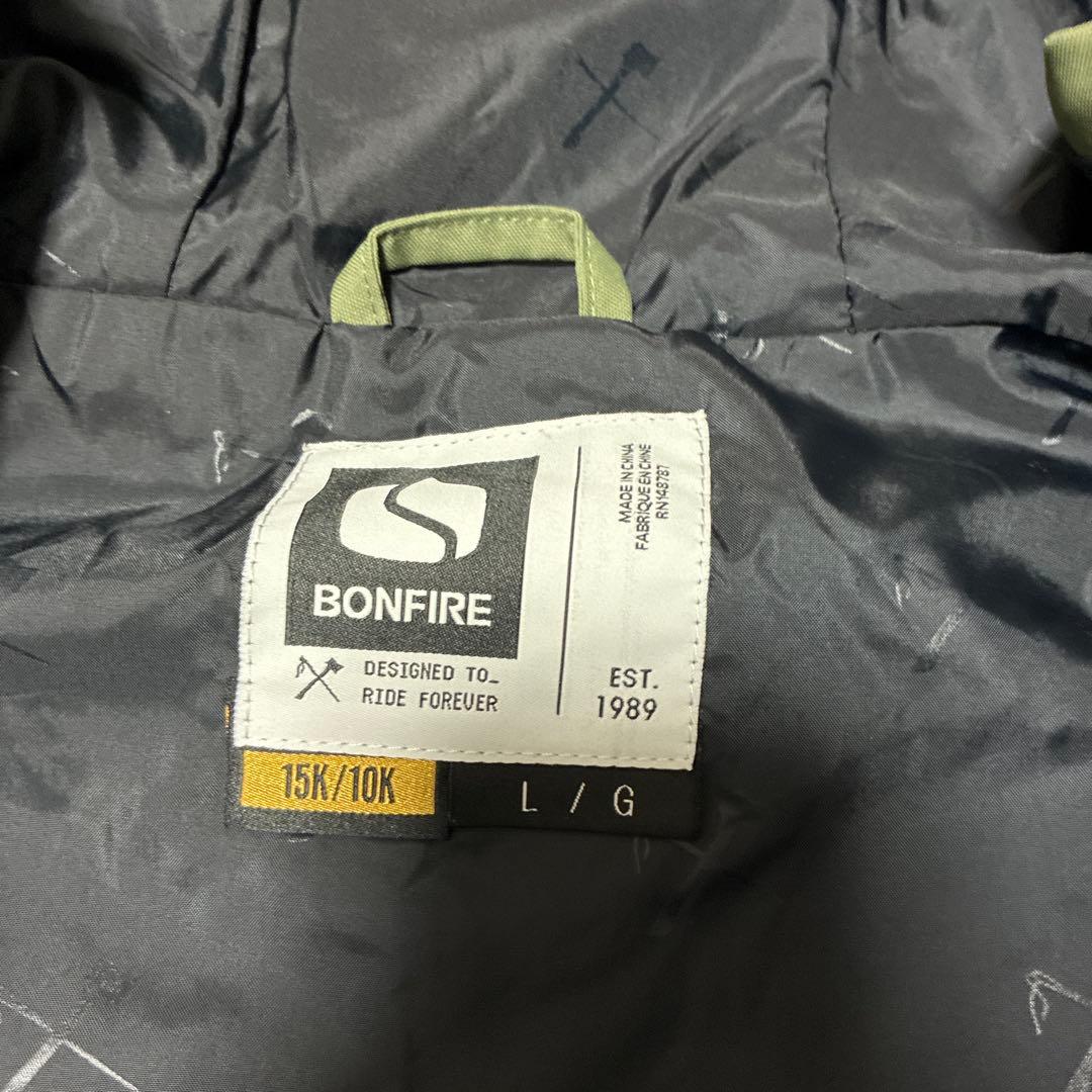 定価3.7万 ボンファイア ジャケット AUTO SHELL JACKET L