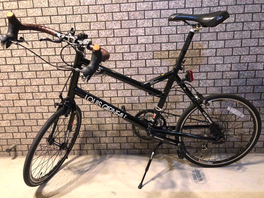ルイガノLOUIS GARNEAU MV3 ブラックミニベロ