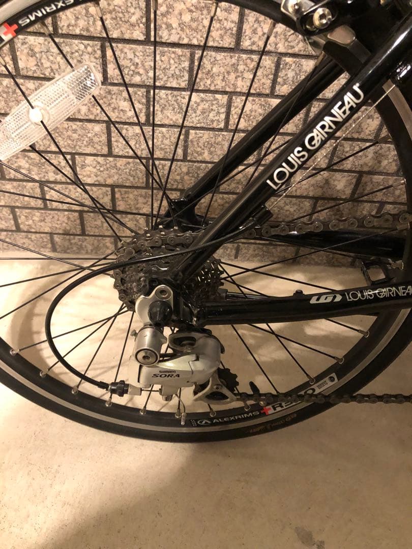 ルイガノLOUIS GARNEAU MV3 ブラックミニベロ