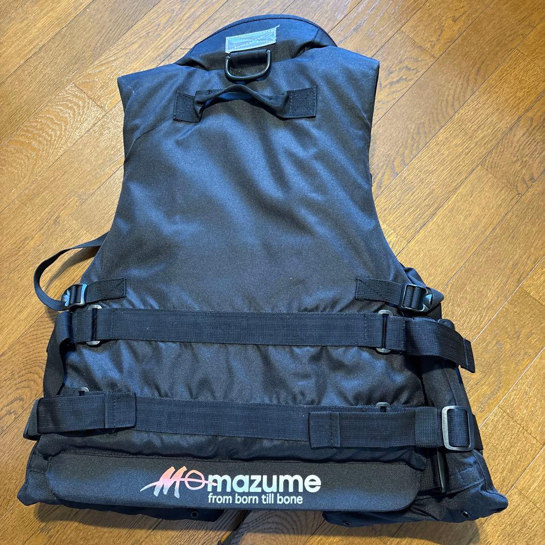 3月30日までの掲載！mazume フィッシング用ライフジャケット ブラック