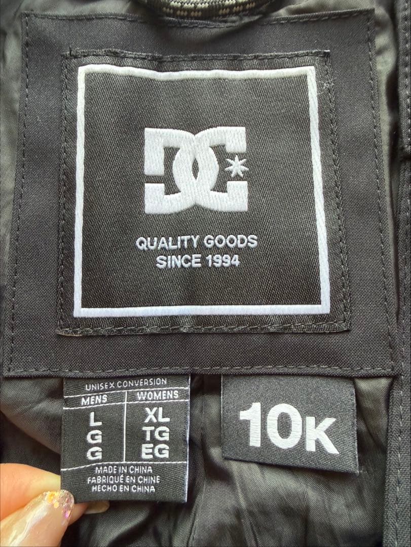 DC スノーボードパンツ L ブラック 10K