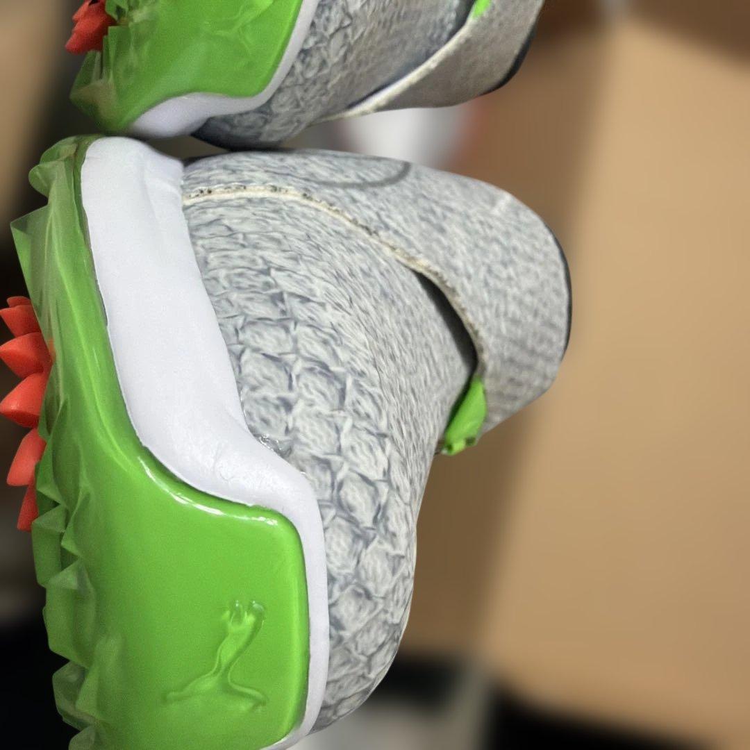 Puma DISC ゴルフシューズ グレー/グリーン27.0