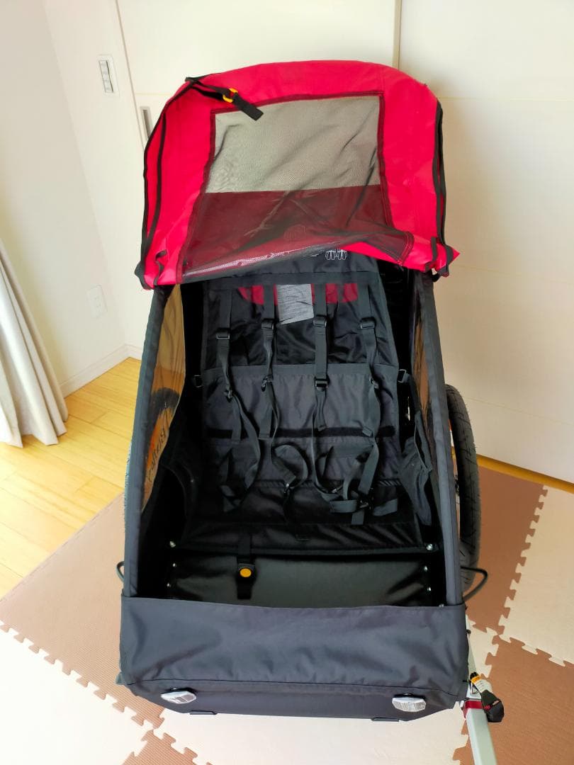 Burley(バーレー) チャイルドトレーラー ハニービー 幼児2人乗せ未使用品