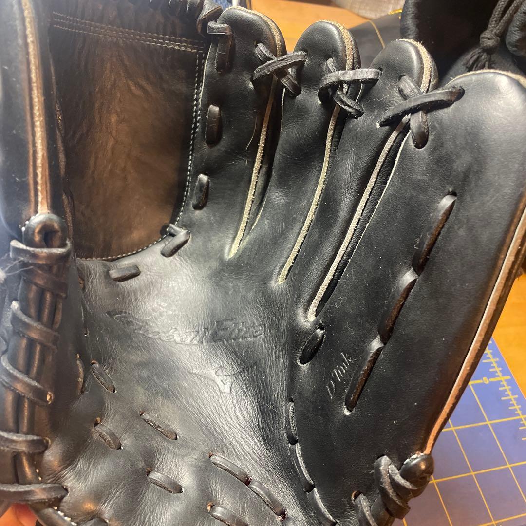 Mizuno Global Elite 一般軟式グローブ 黒