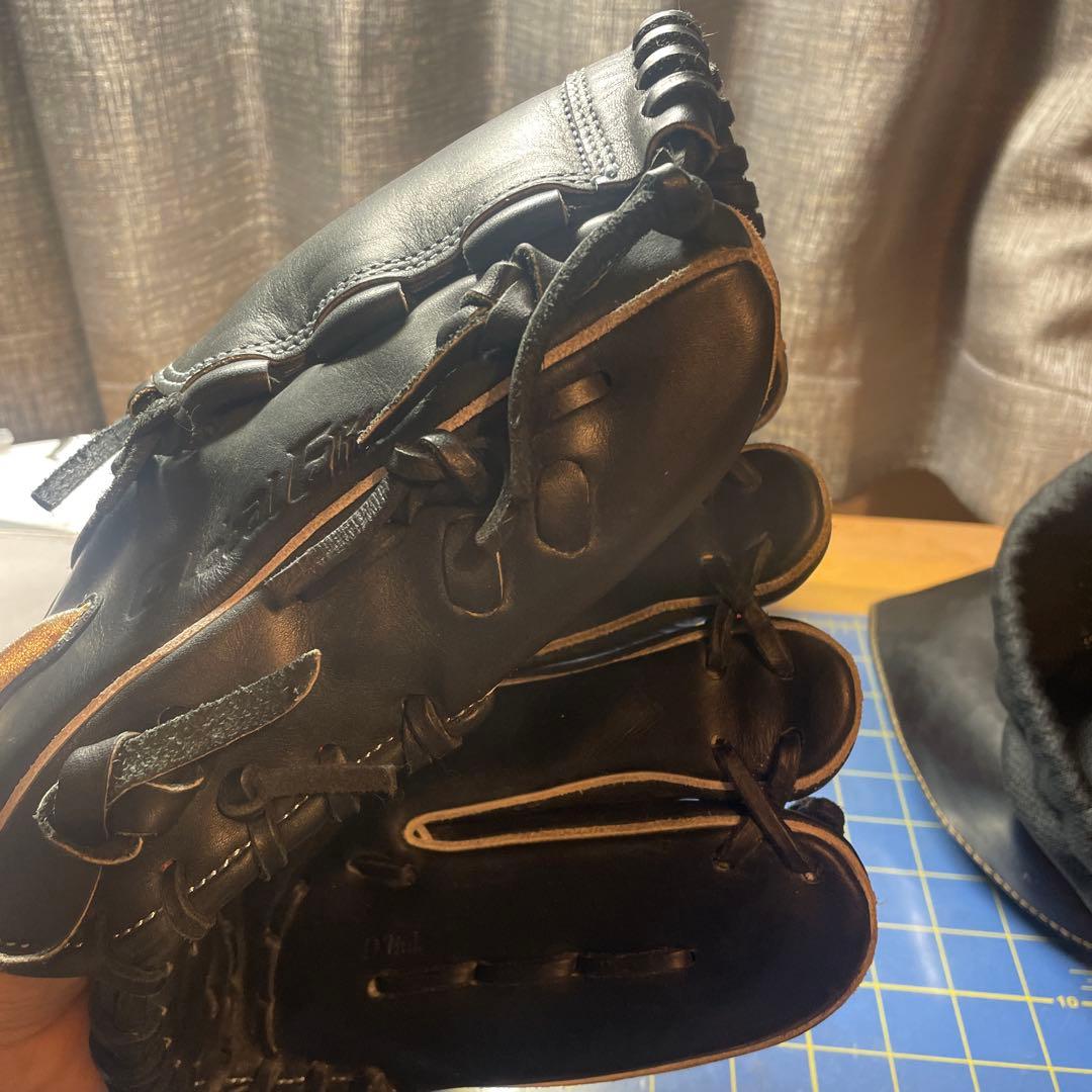 Mizuno Global Elite 一般軟式グローブ 黒