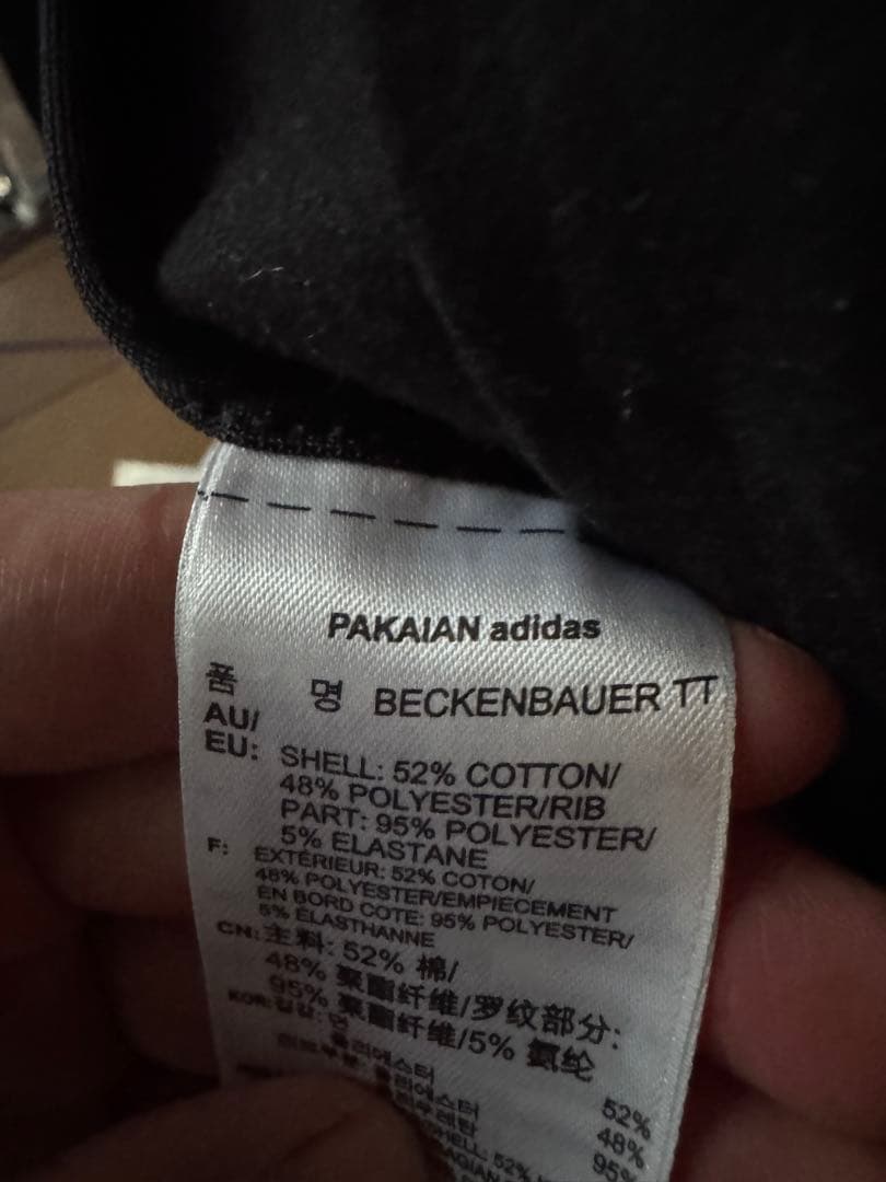 adidas originalsトラックジャケット　ベッケンバウアー