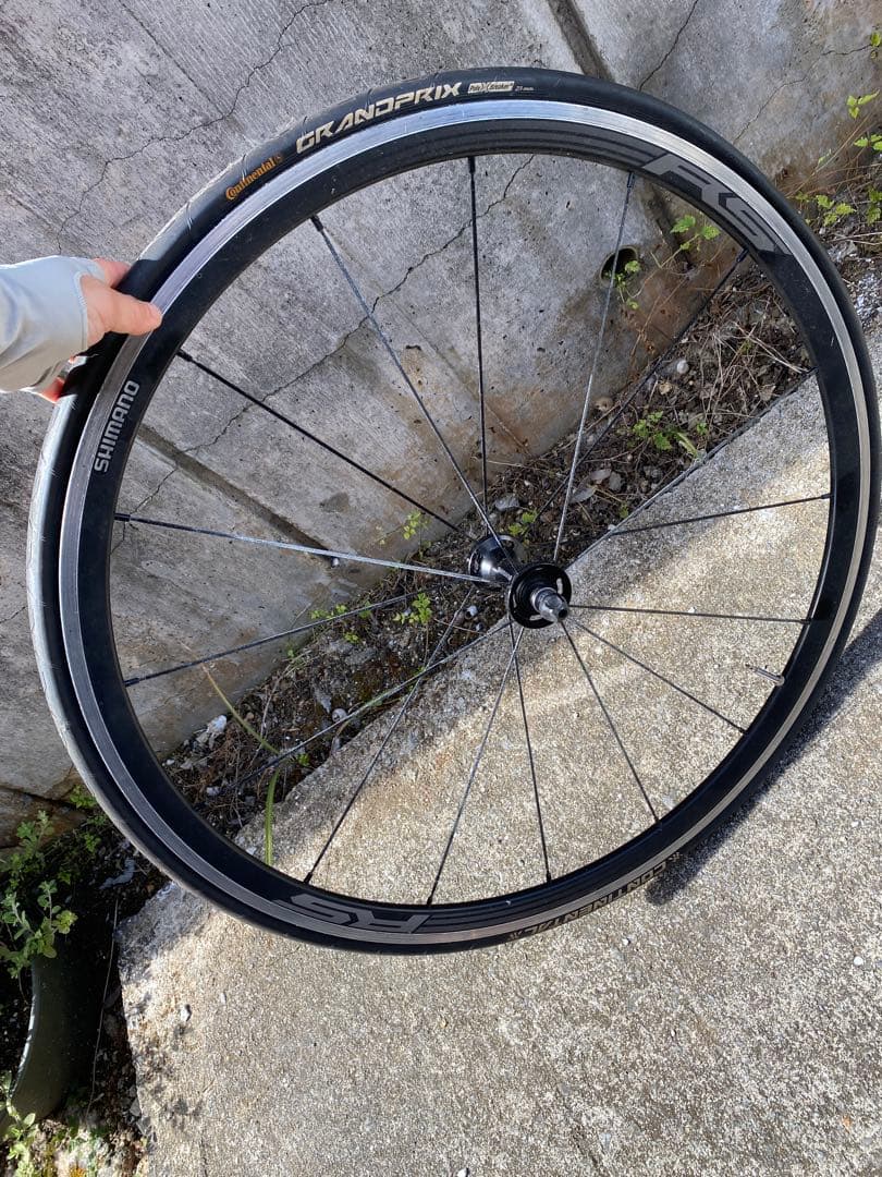 ANCHOR RL8 レーシング赤いロードバイク Shimanoホイール付き