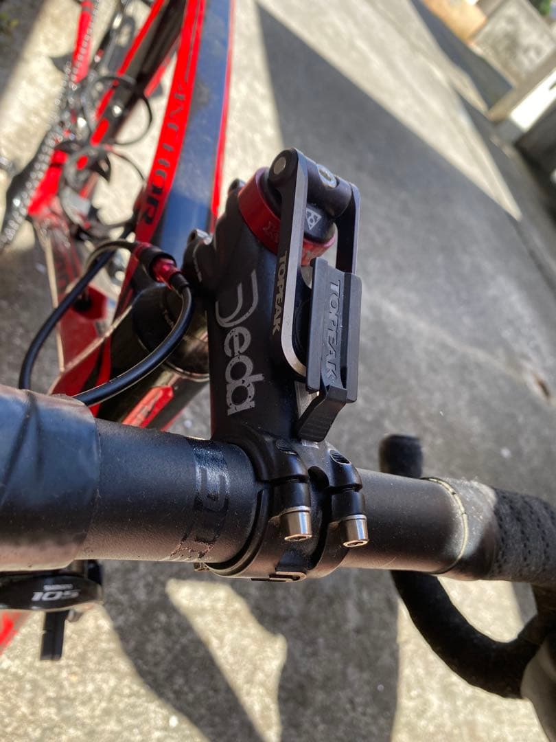 ANCHOR RL8 レーシング赤いロードバイク Shimanoホイール付き