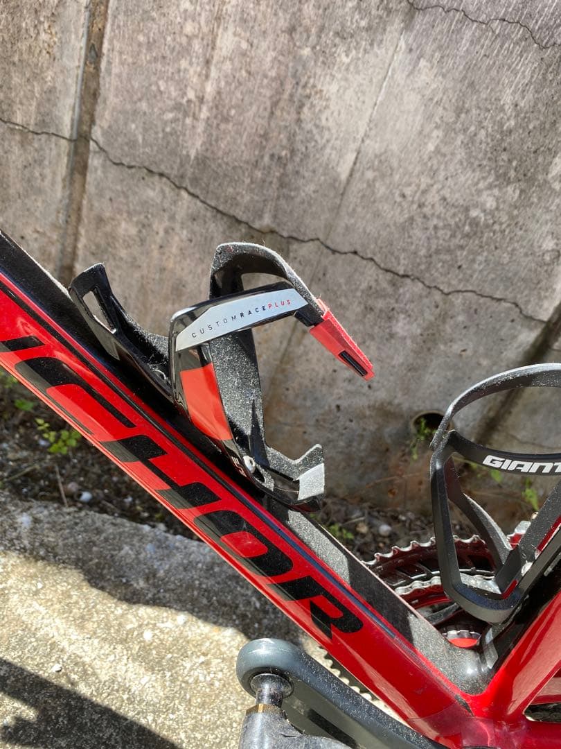 ANCHOR RL8 レーシング赤いロードバイク Shimanoホイール付き