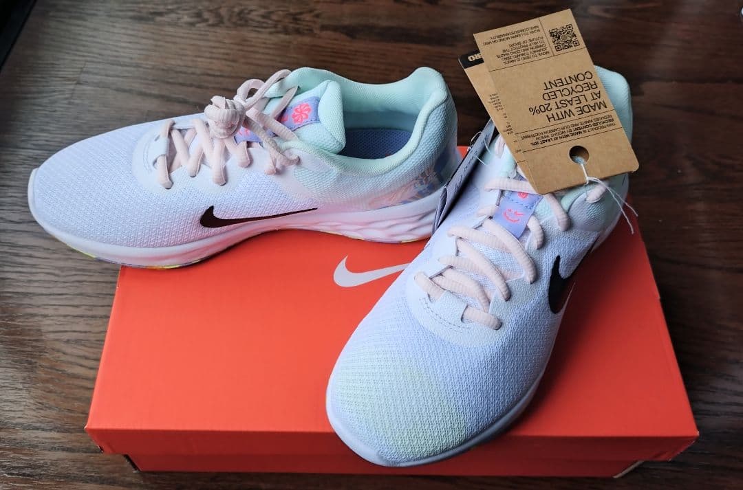 ナイキ　レボリューション6　シューズ　NIKE　ピンク　24cm　スニーカー