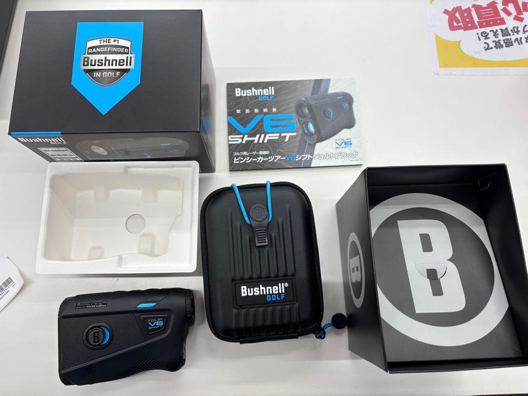 Bushnell ゴルフ用距離計 TOUR V6 SHIFT