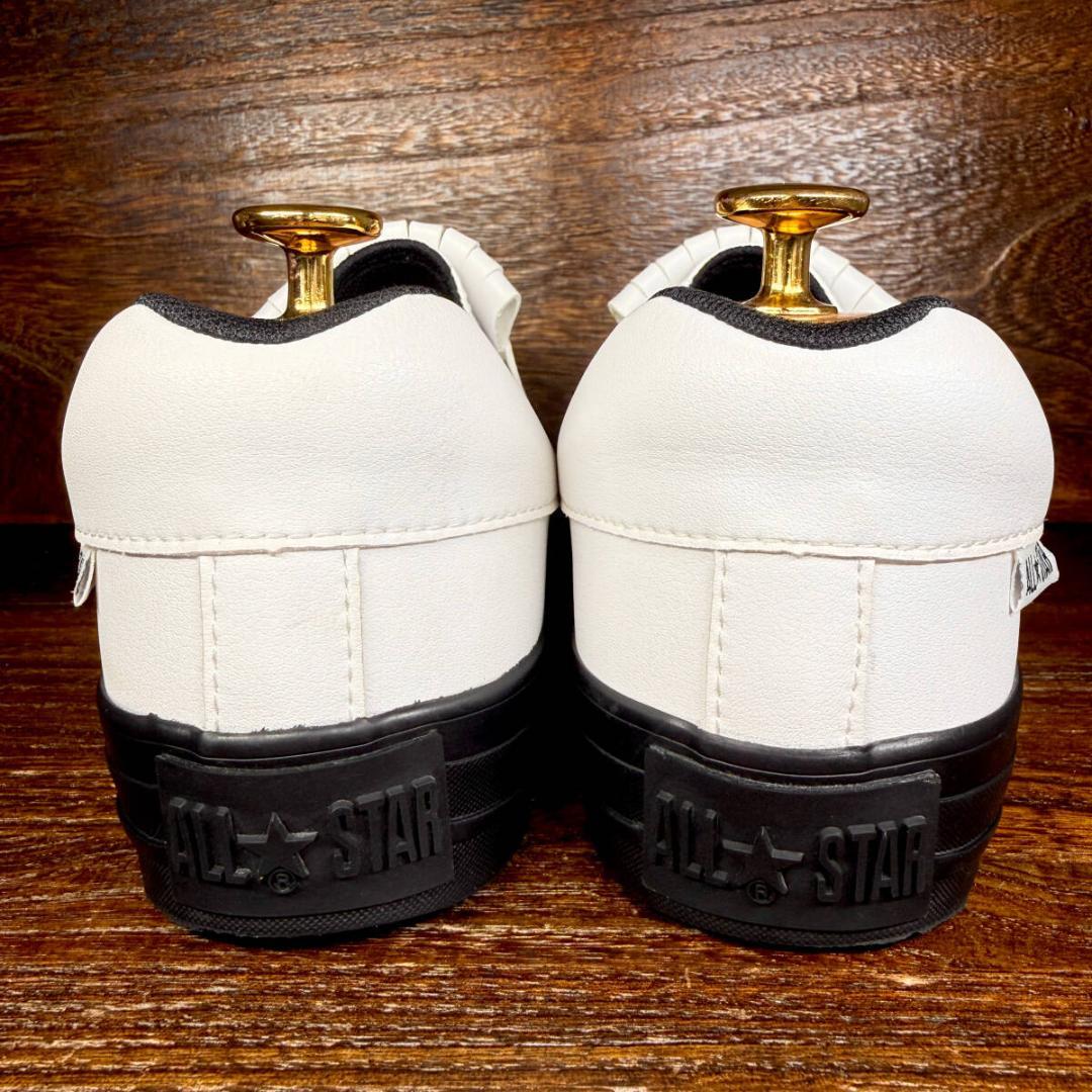 【美品】◆CONVERSE◆コンバース 24.5cm ゴルフシューズ 白