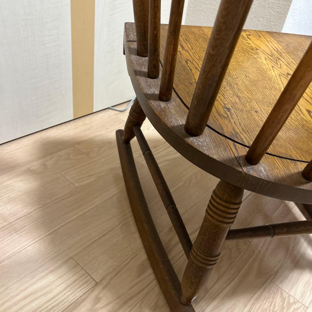 美品✨HIDA 飛騨産業 穂高 ロッキングチェア キツツキ