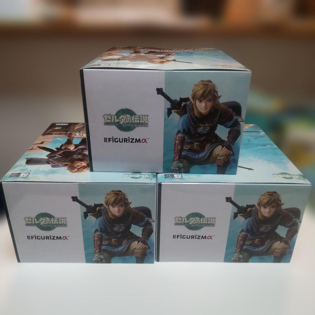 ゼルダの伝説 リンク FIGURIZMα フィギュア３体セット