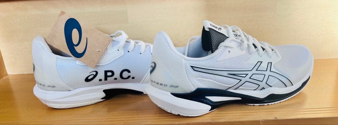 ASICS × A.P.C. テニスシューズ 27.5cm 公式サイト購入