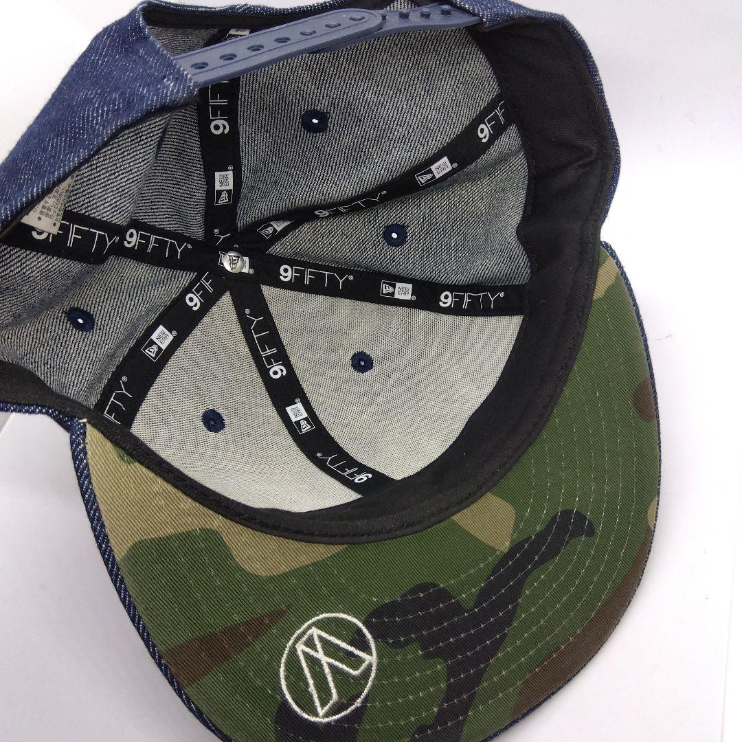 バリバス ニューエラ 9FIFTY フリー デニム キャップ 美品