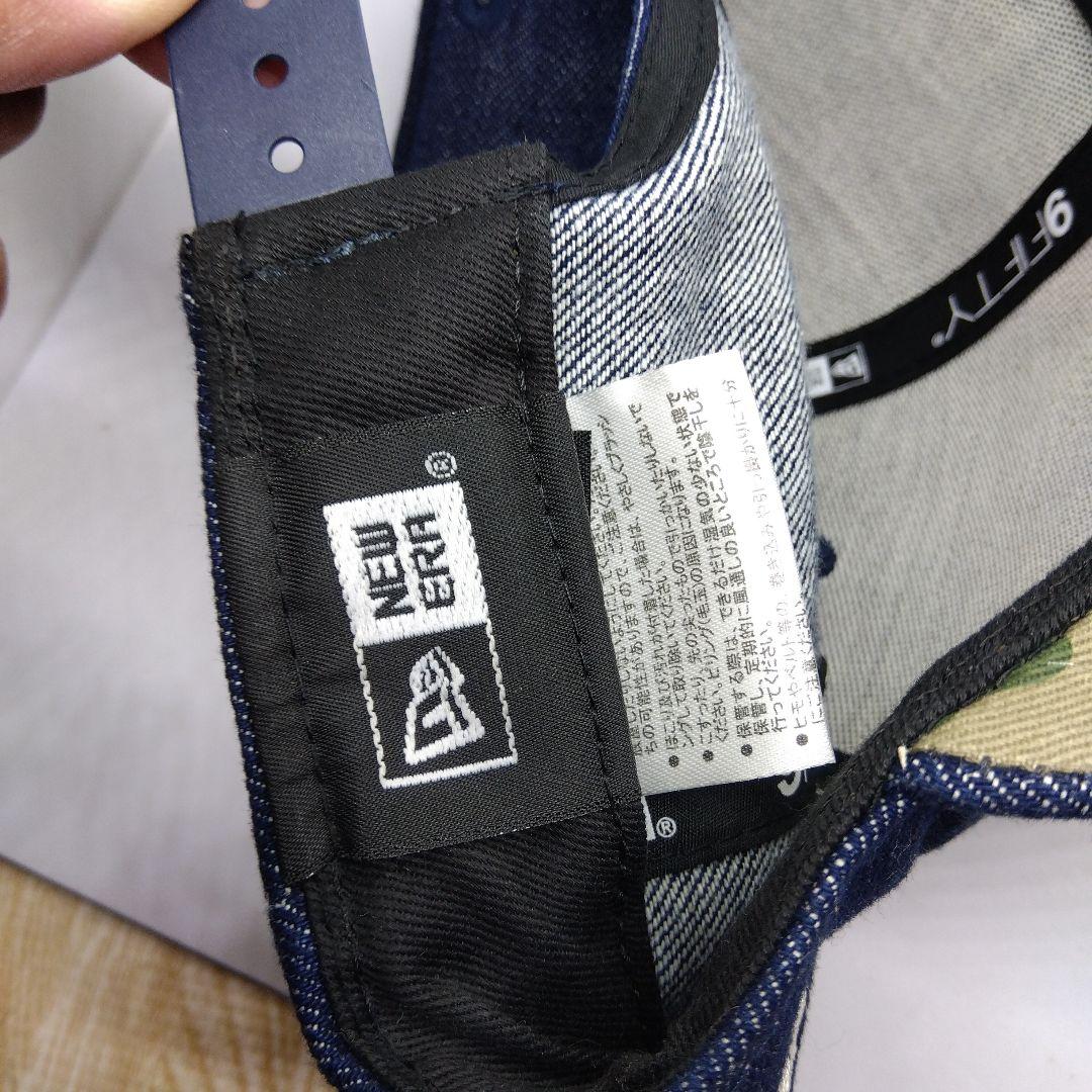バリバス ニューエラ 9FIFTY フリー デニム キャップ 美品
