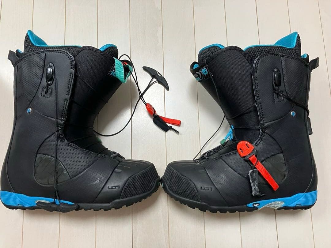 BURTON スノーボードブーツ ブラック/ブルー　28cm