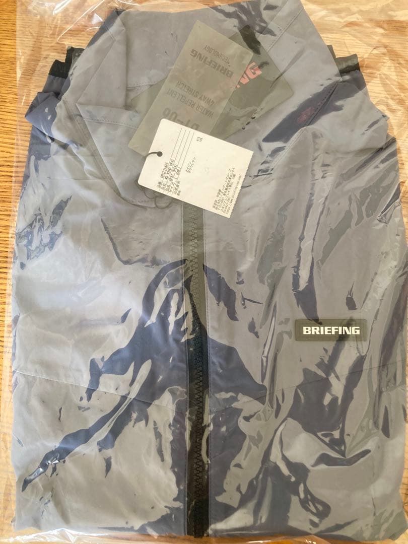 【新品】BRIEFING ブリーフィング ウインド ベスト グレー L