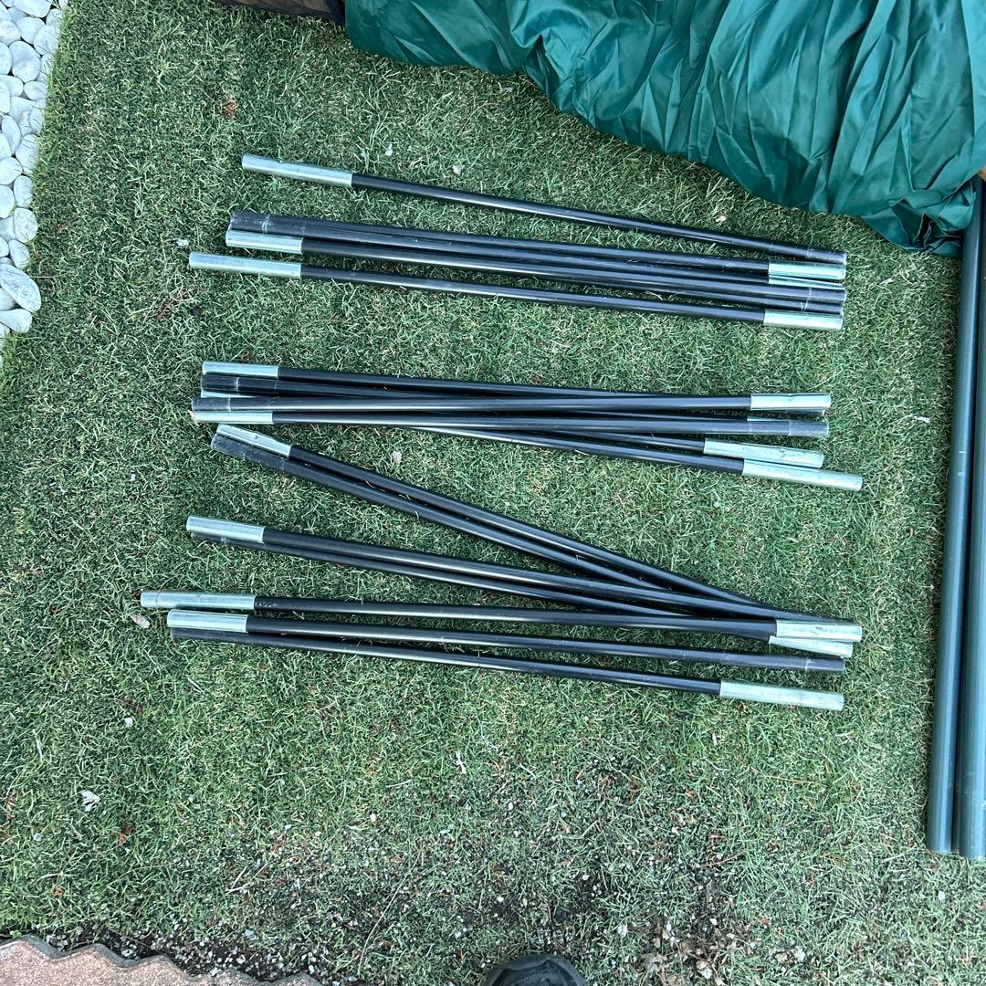 Coleman 3Pole Screen Tarp 付属品完備
