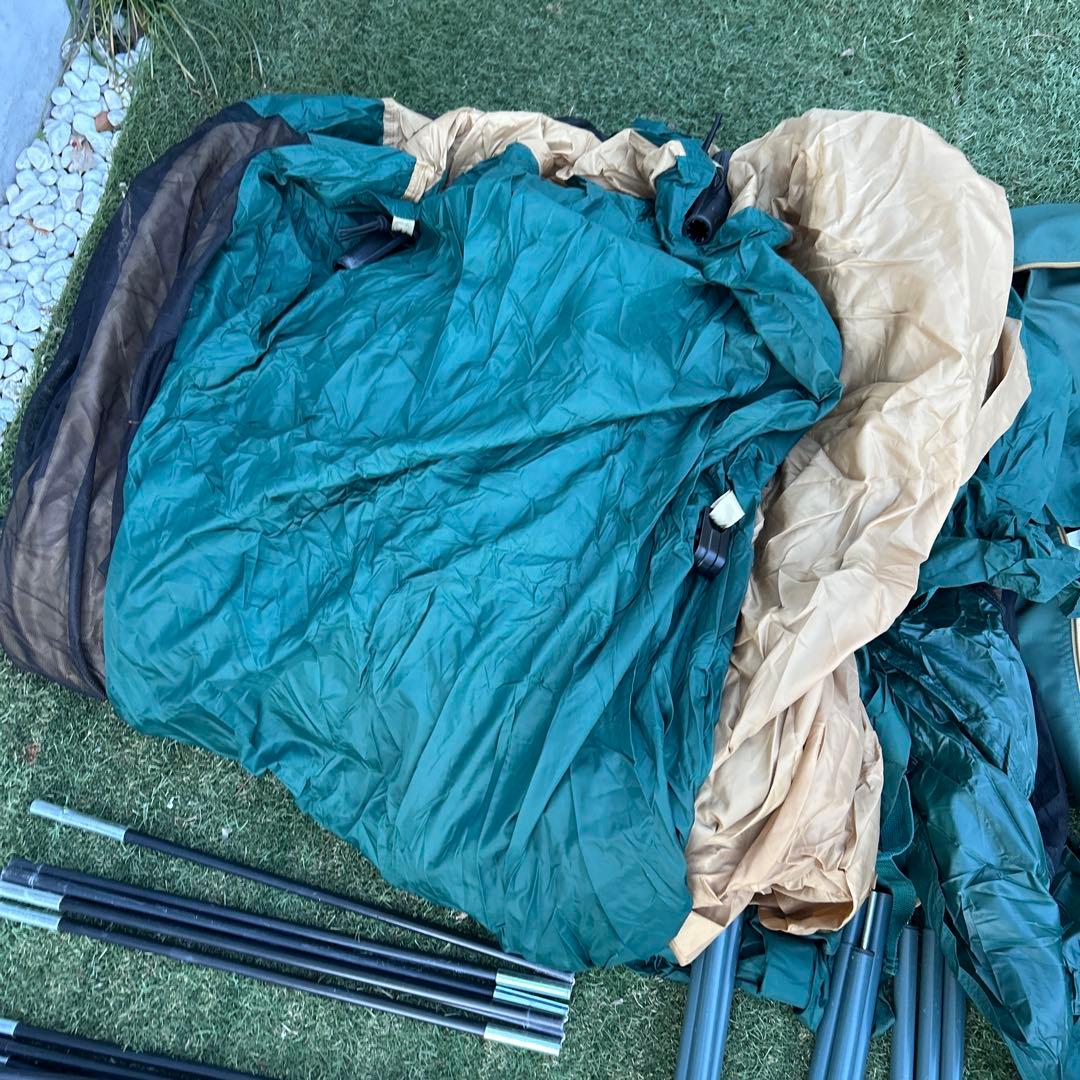 Coleman 3Pole Screen Tarp 付属品完備