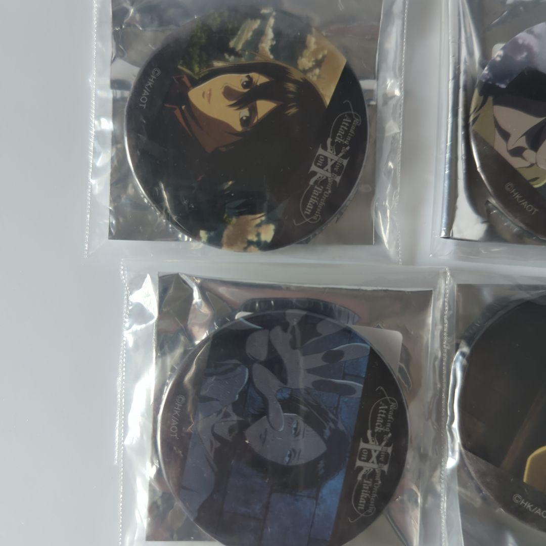 レア　進撃の巨人 attack 音 体感2 缶バッジ　全12種中11種コンプ
