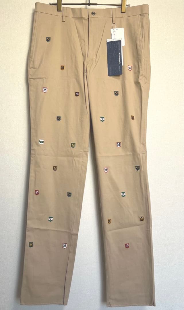 Munsingwear 刺繍ワッペン　パンツ ゴルフ　ストレッチ　スラックス