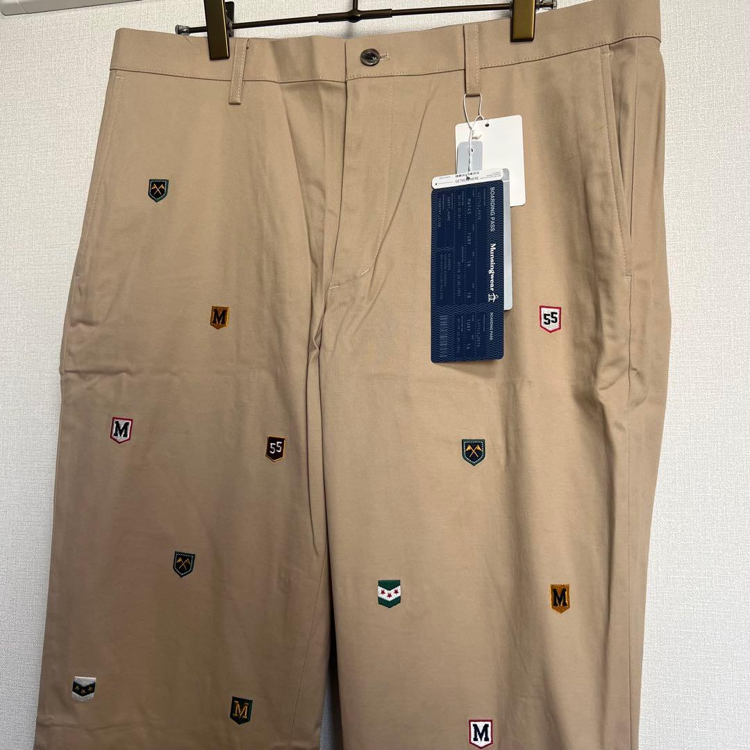 Munsingwear 刺繍ワッペン　パンツ ゴルフ　ストレッチ　スラックス