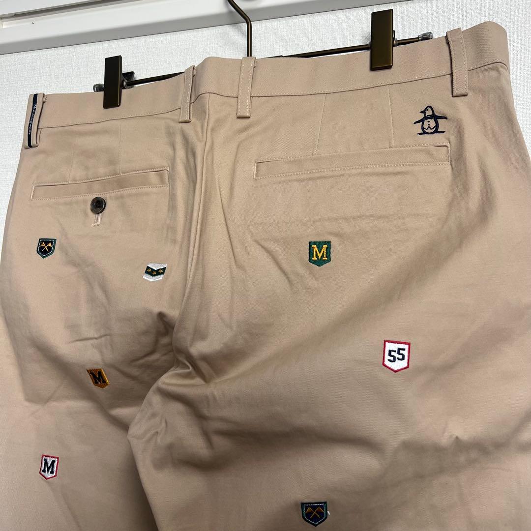 Munsingwear 刺繍ワッペン　パンツ ゴルフ　ストレッチ　スラックス