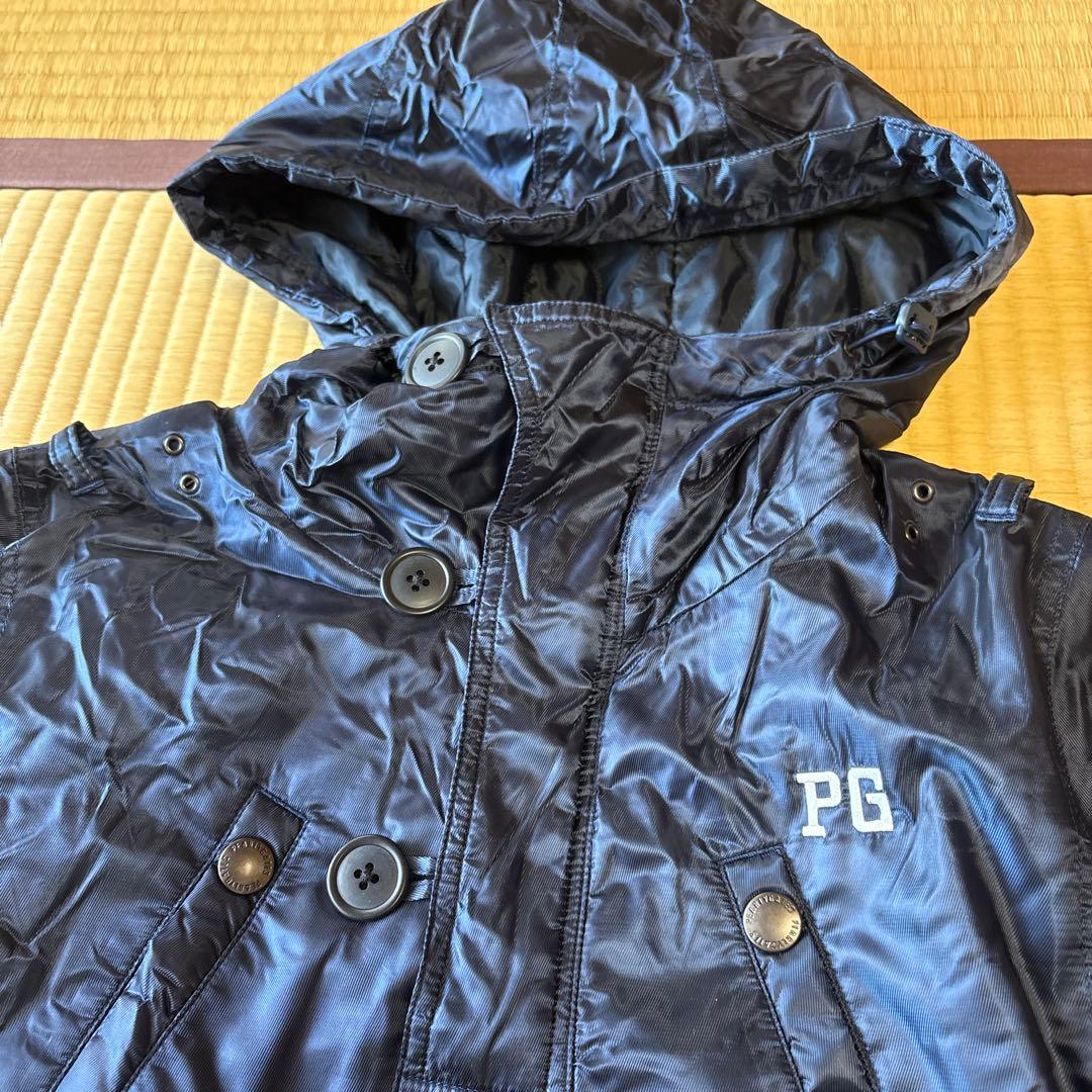 PG フード付きネイビージャケット