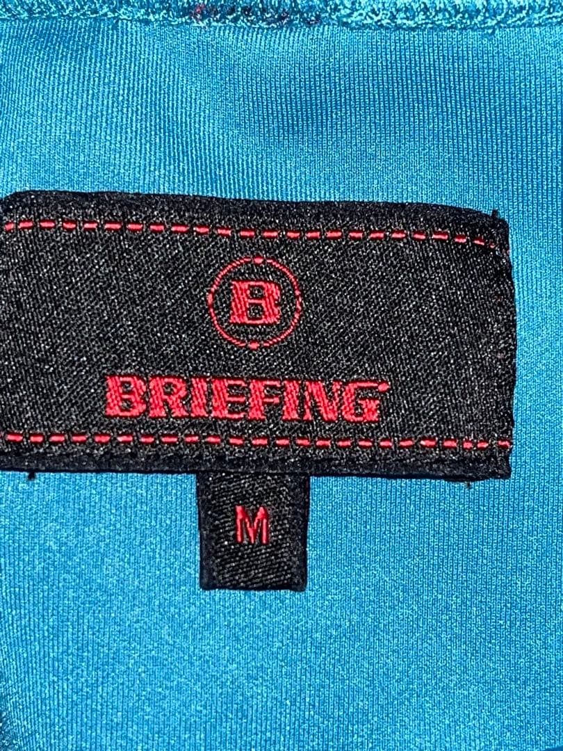 BRIEFING 青色 トレーナー M