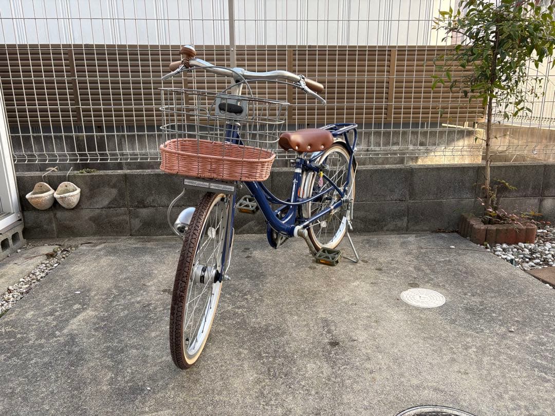 キッズ自転車 紺20インチ ⭐︎引き渡し限定！