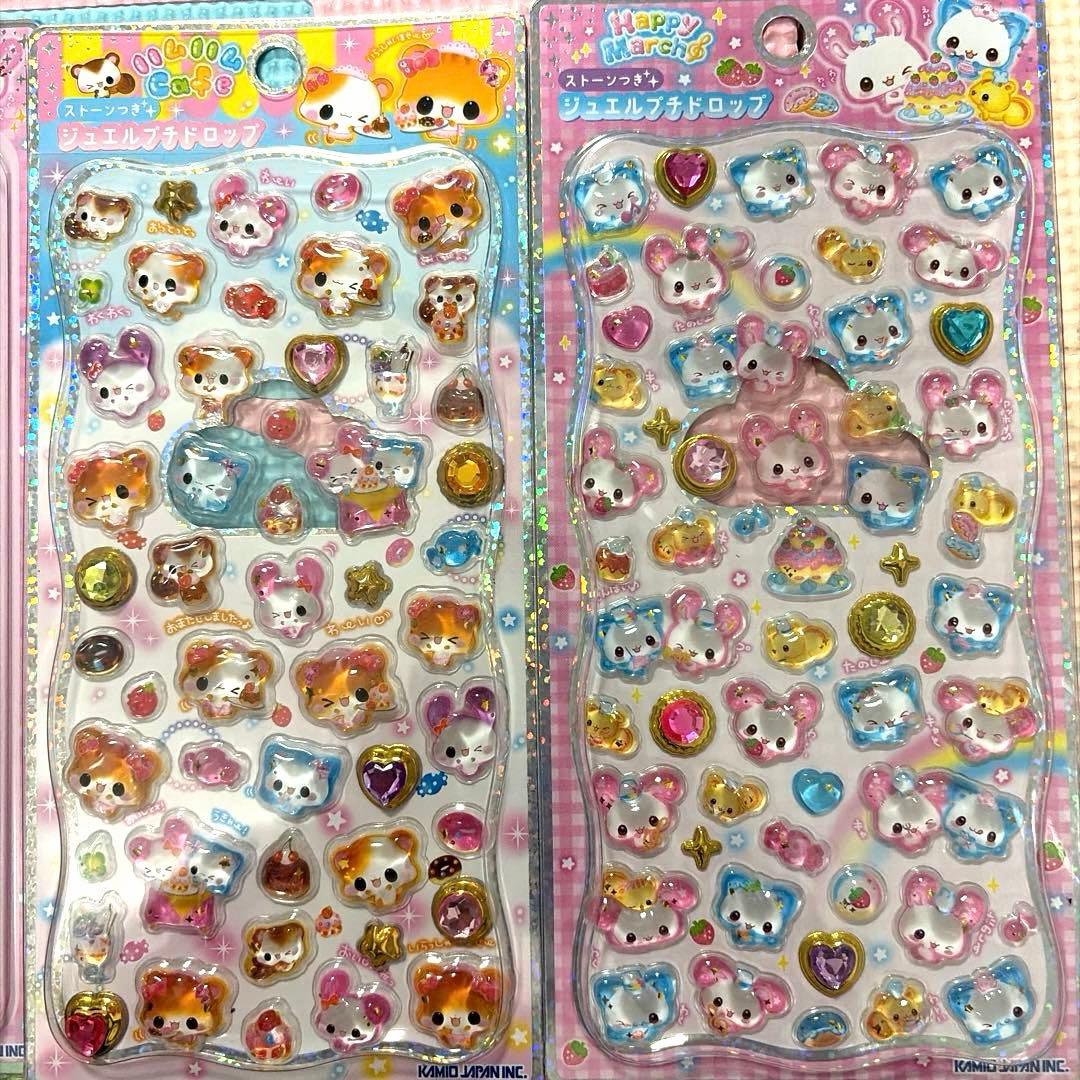 正規品　ジュエルプチドロップ　ハッピーマーチ他　シールセット