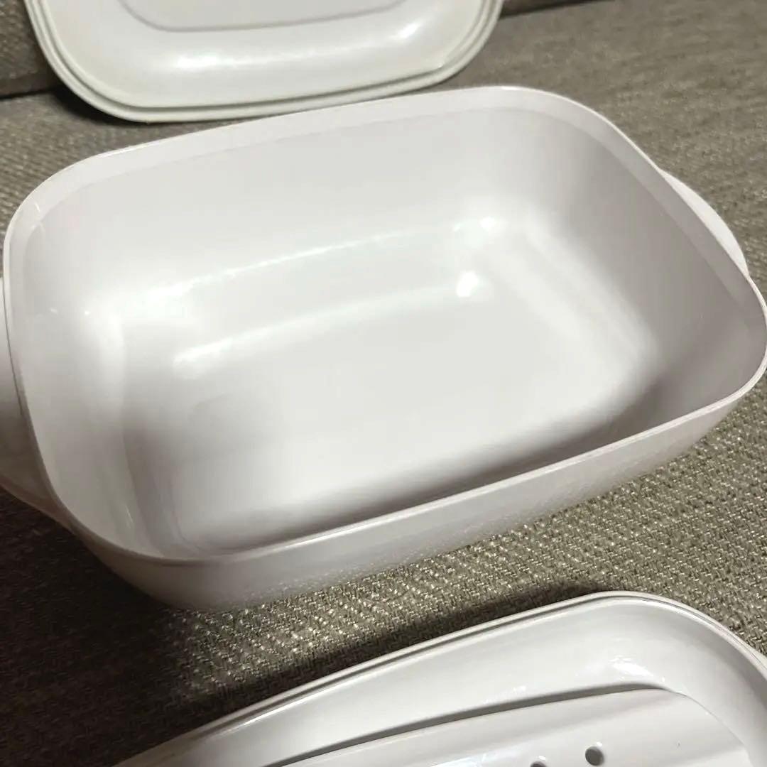 【希少】タッパーウェア タッパーウェーブ2000 角型(小)
