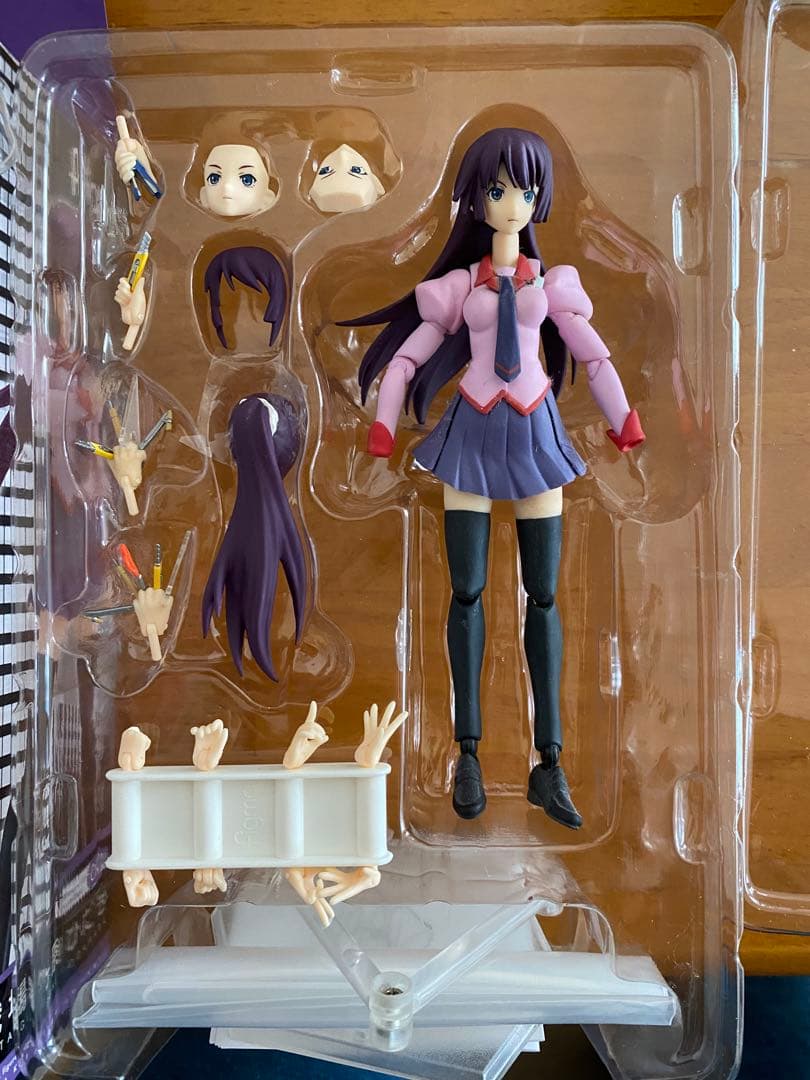 化物語　figma フィギュアセット 阿良々木暦 戦場ヶ原ひたぎ 八九寺真宵