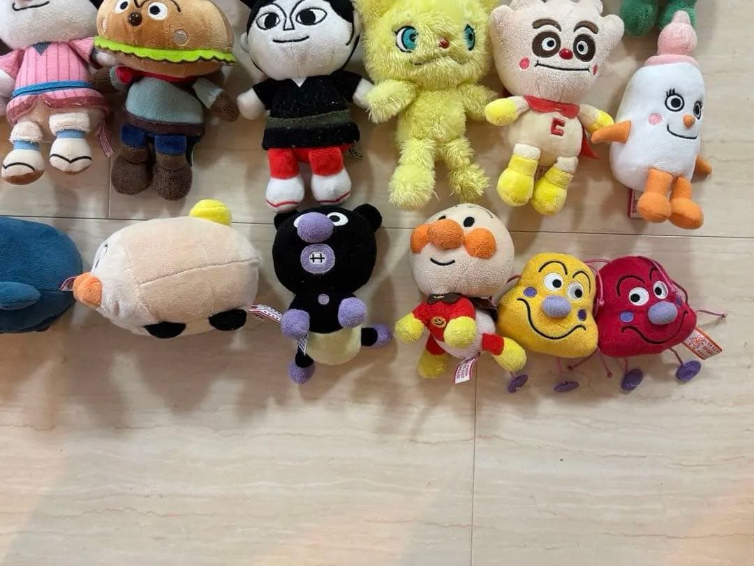 アンパンマン プリちぃビーンズ　ぬいぐるみ 37体フルセット