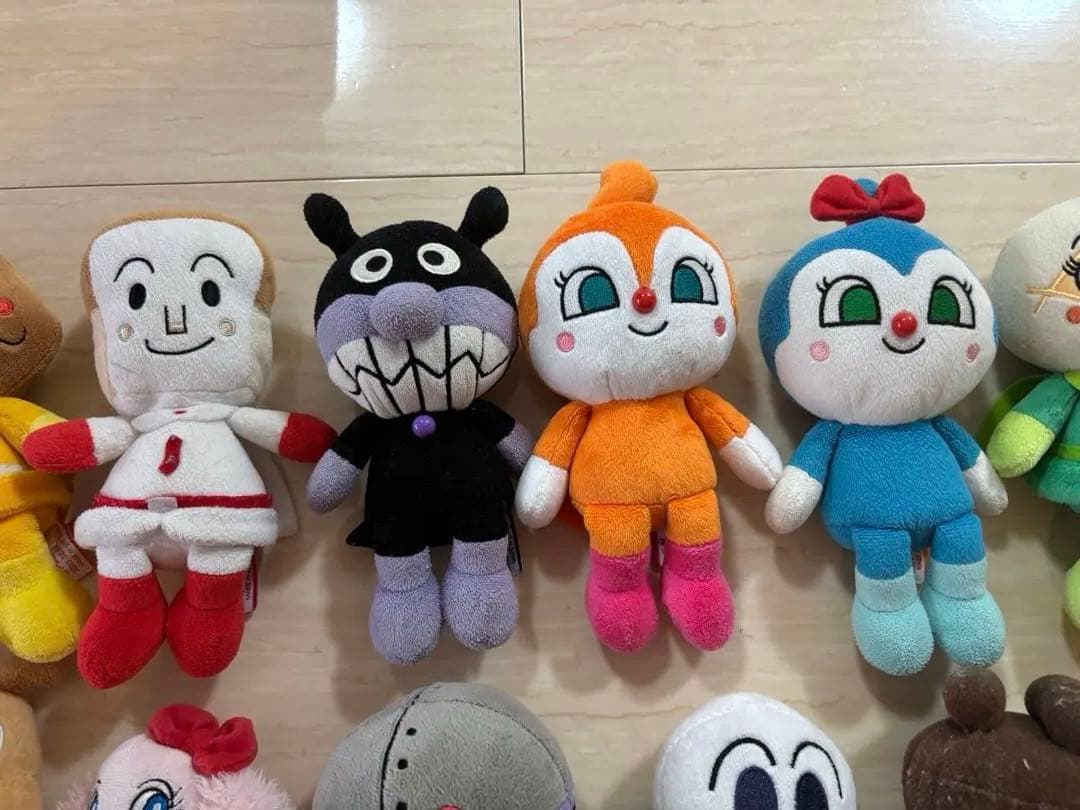 アンパンマン プリちぃビーンズ　ぬいぐるみ 37体フルセット
