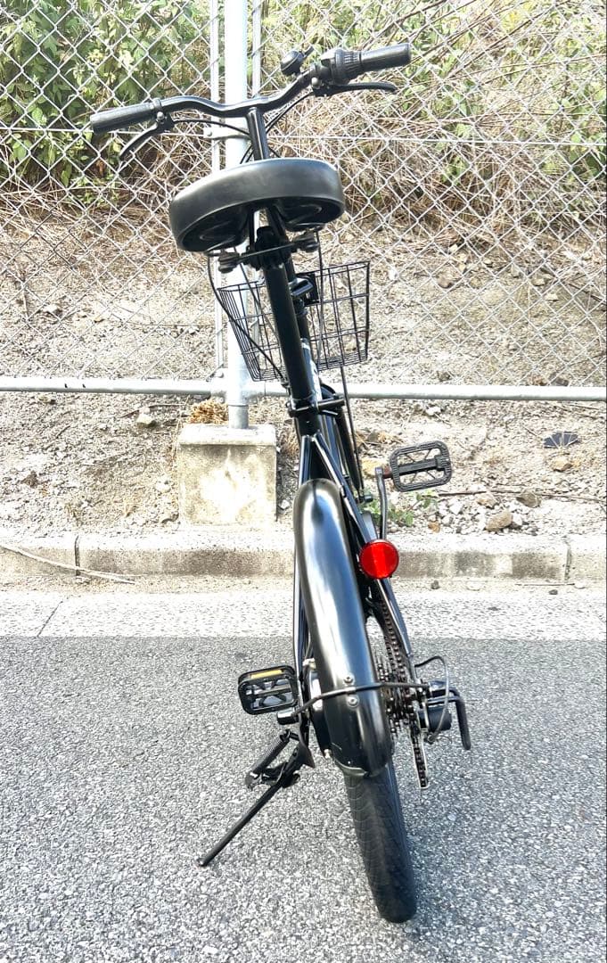 折り畳み式自転車20インチ新品同様のギア付き自転車関東圏配送可能