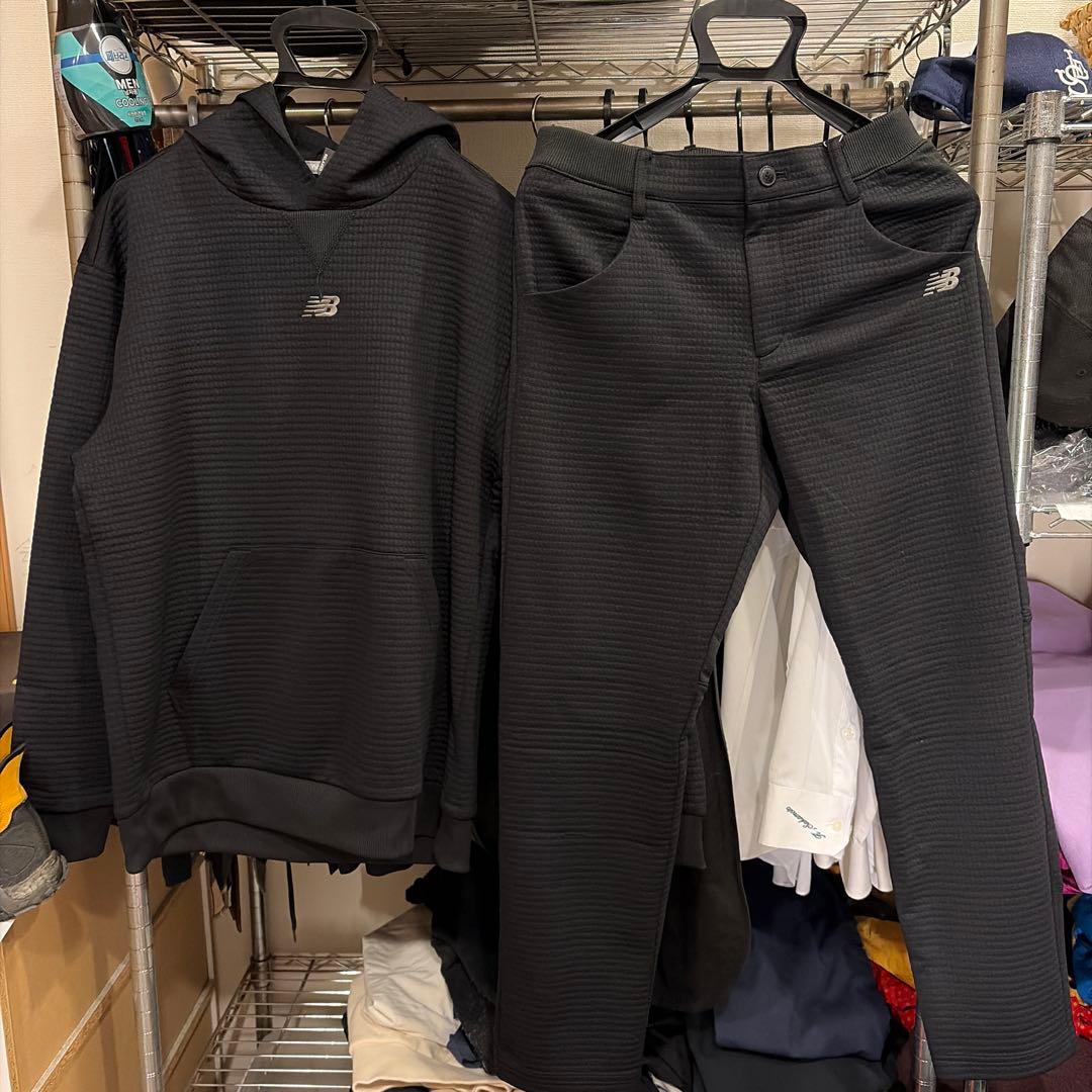 メンズウェア new balance TEXTURED PULLOVER TAPERED