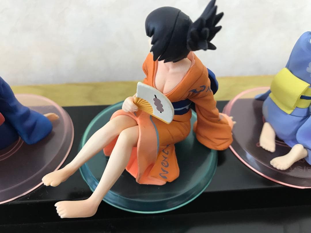 激レア非売品 映画NARUTO-ナルト-疾風伝 絆 垂れ幕＋フィギュア6体セット
