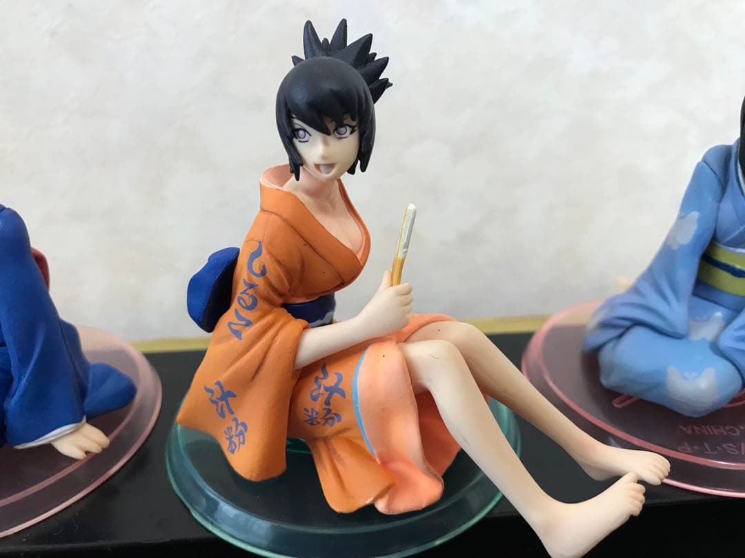 激レア非売品 映画NARUTO-ナルト-疾風伝 絆 垂れ幕＋フィギュア6体セット