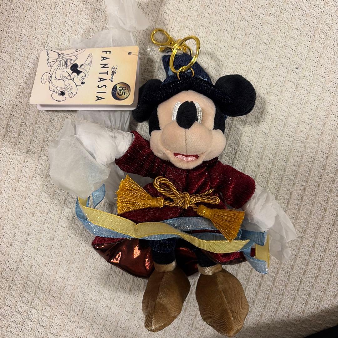 ミッキー ぬいぐるみキーホルダー・キーチェーン FANTASIA