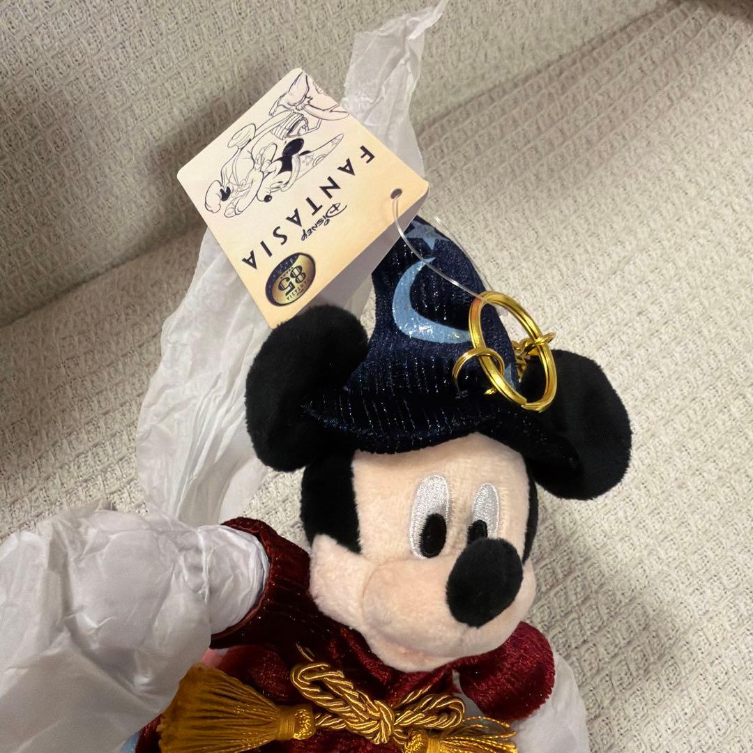 ミッキー ぬいぐるみキーホルダー・キーチェーン FANTASIA