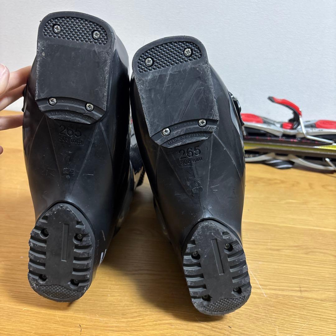 メンズ　ショートスキー　ファンスキーセット　Salomon 26-26.5cm